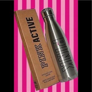 NWT-Metal Water Bottle by Victoria’s Secret. 17oz